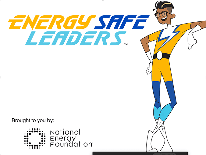 Energy safe leaders presentation cover art