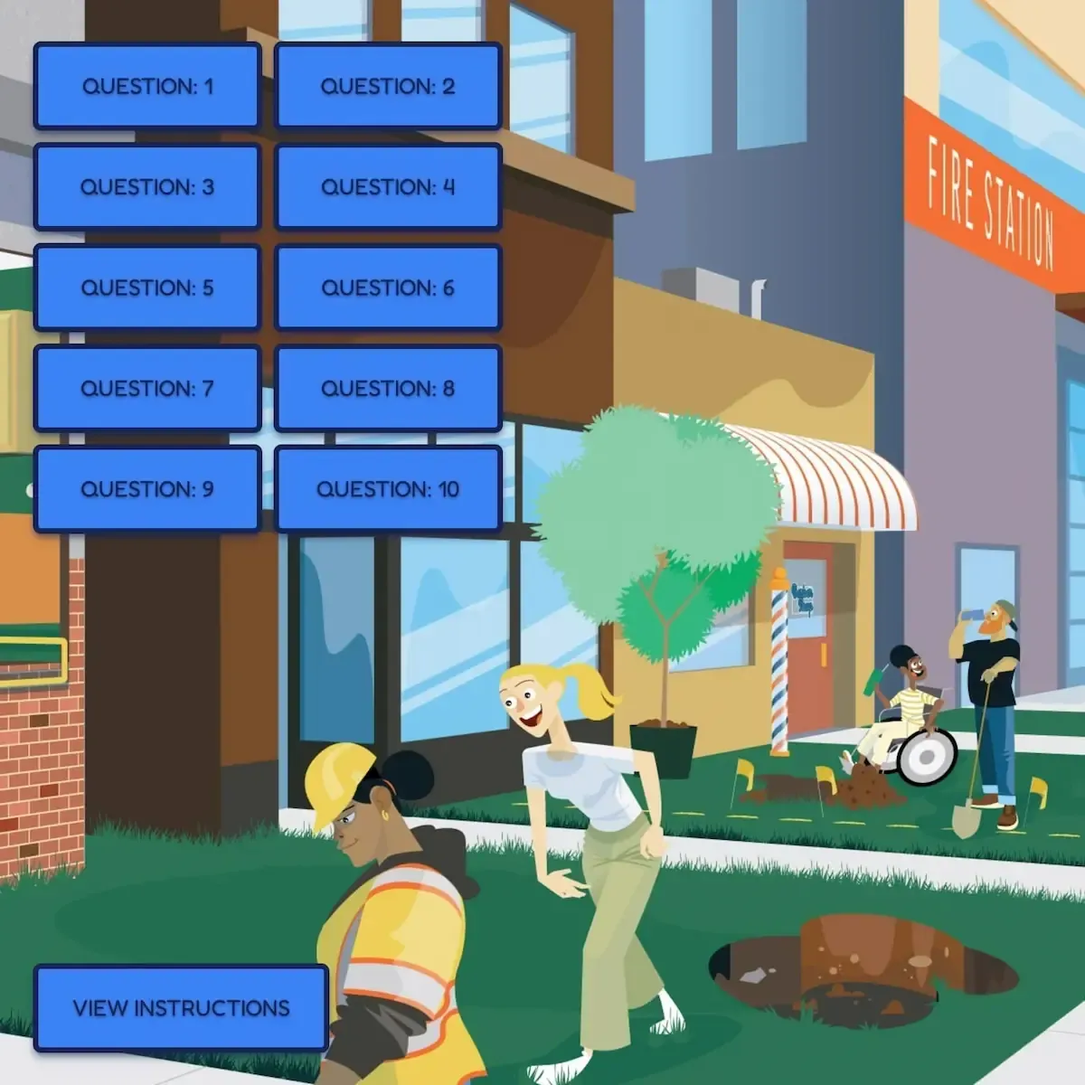 Natural Gas Safety game