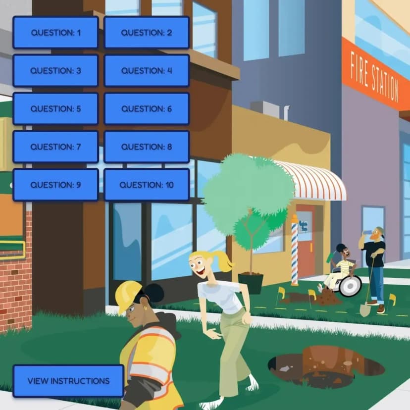 Natural Gas Safety game